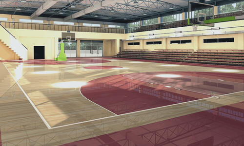Cancha de baloncesto
